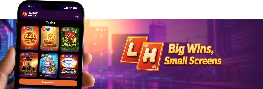 LuckyHills Android app